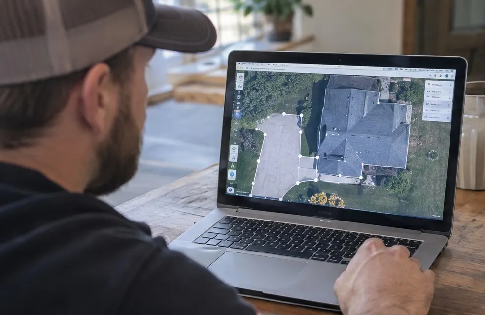 How to Measure a Driveway, Roof or House From the Satellite Map